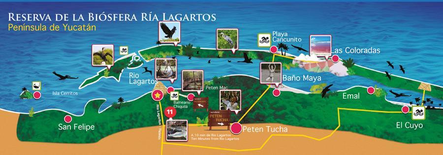 Casa Laguna Lagartos Hotel Río Lagartos Esterno foto